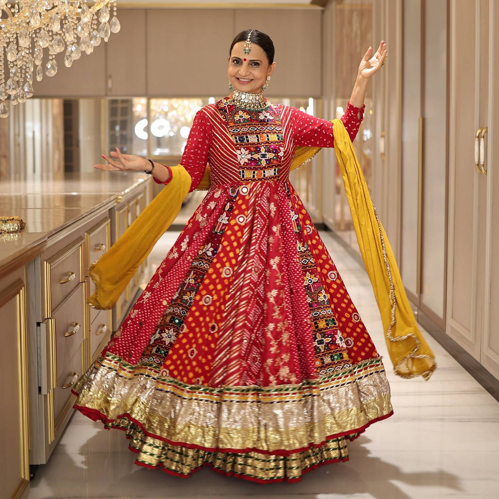 Ziyaara Mirror Work Lehenga Choli