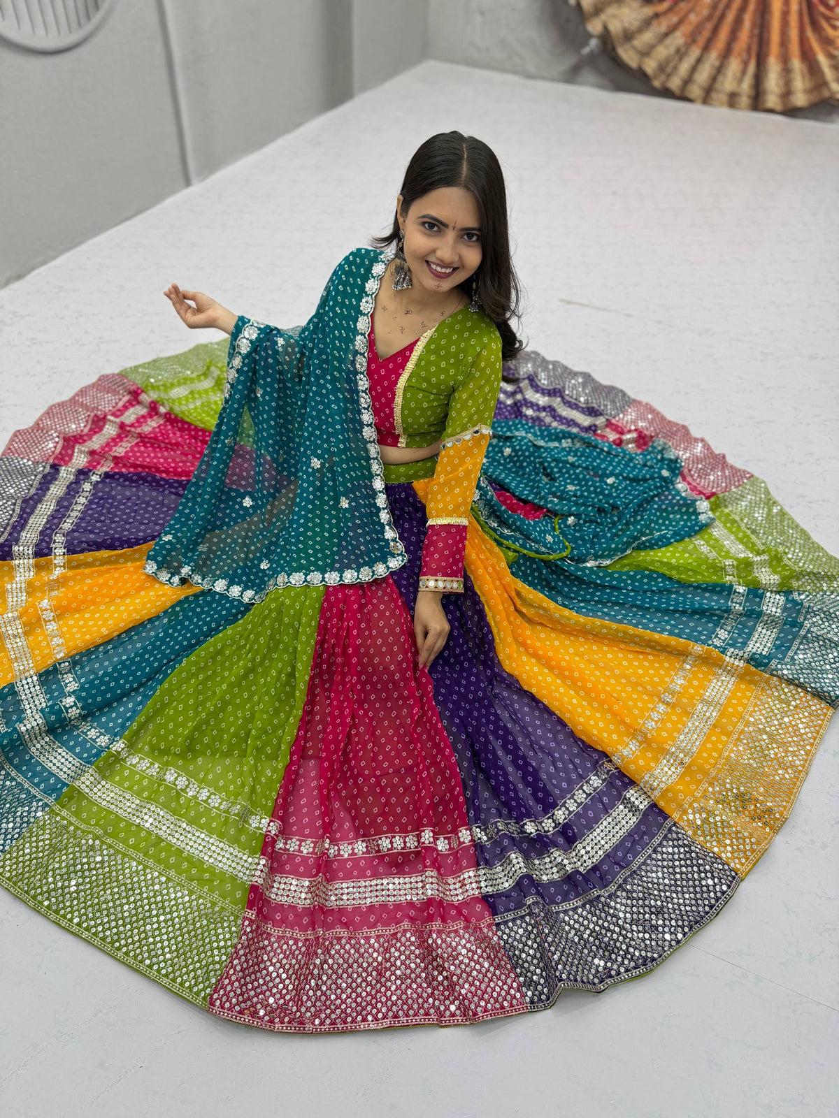 Anvi Georgette 7 MM Shivansh Lehenga Choli