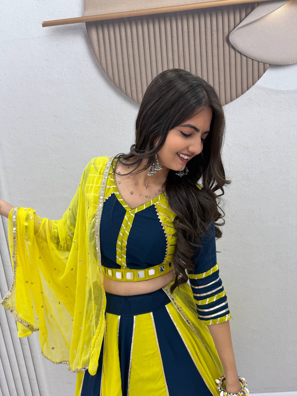 Riddhima Pure Cotton Hand Work Lehenga Choli