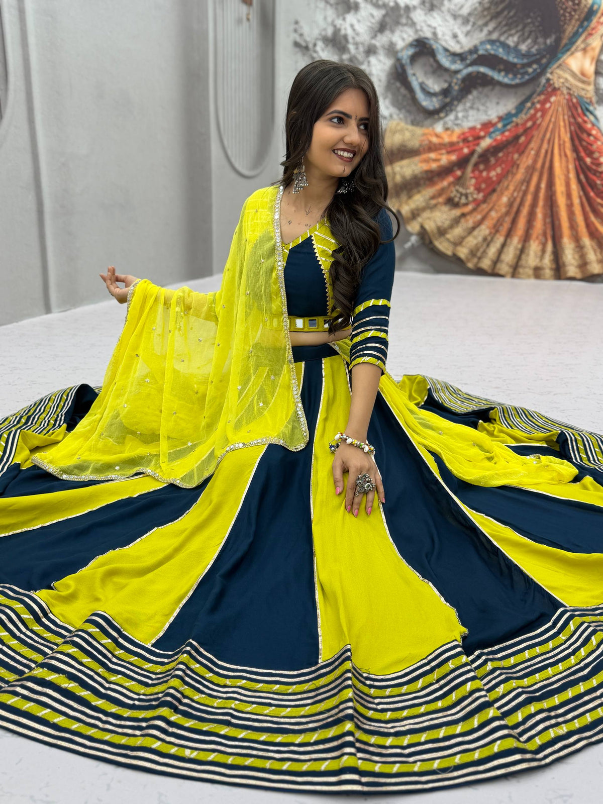 Riddhima Pure Cotton Hand Work Lehenga Choli