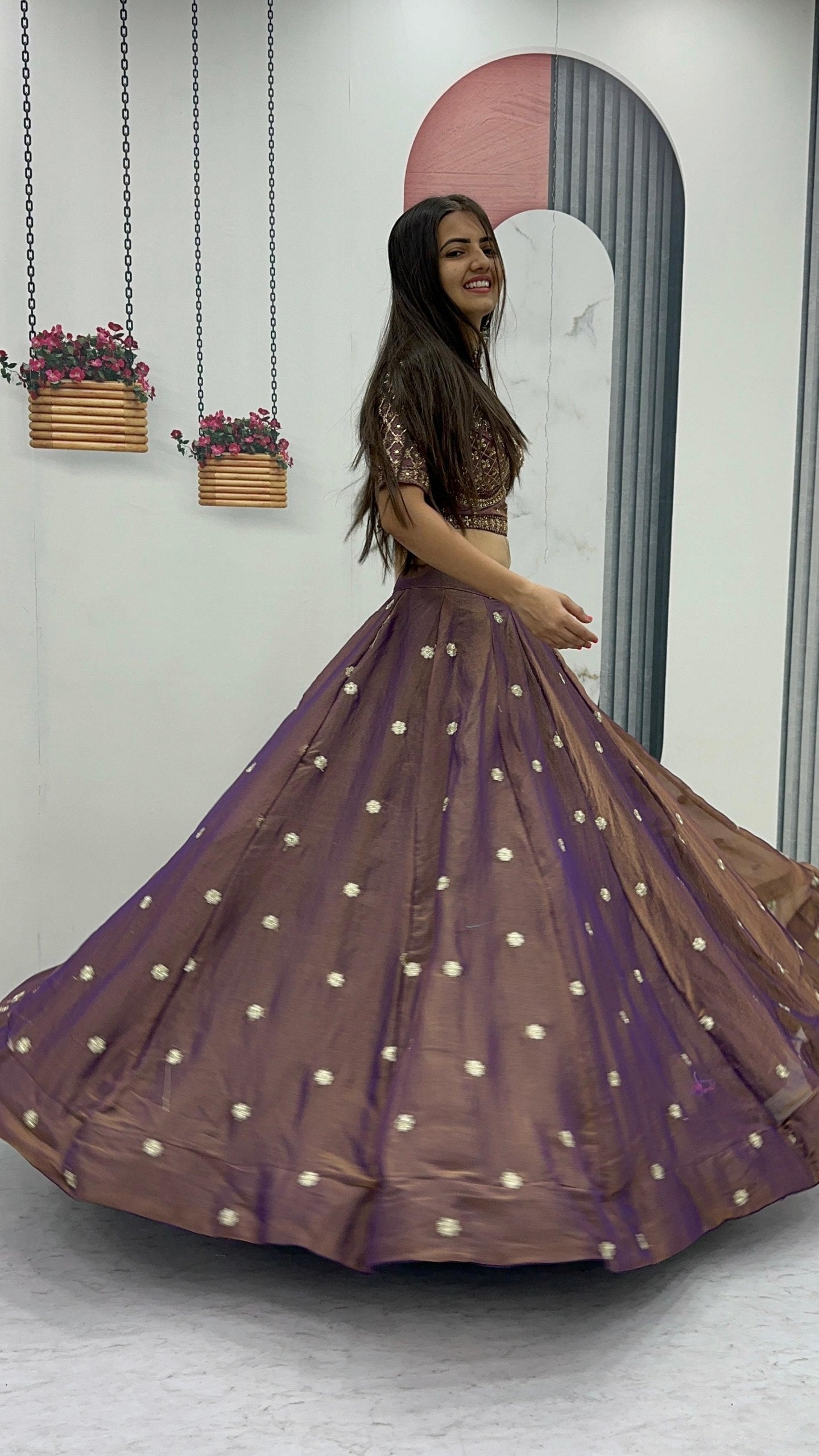 Tanvika Mosh Heavy Embroidery Lehenga Choli