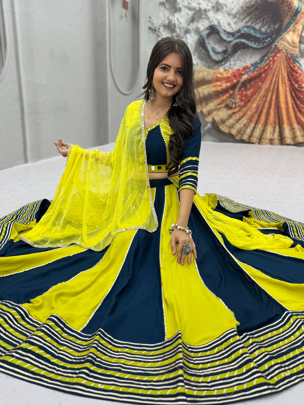 Riddhima Pure Cotton Hand Work Lehenga Choli