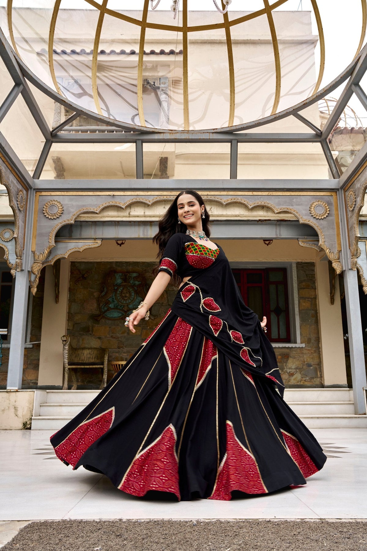 Kiara Rayon Printed Lehenga