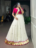 Anushka Rayon Mirror Work Lehenga Choli