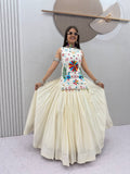 Anvika Khadi Cotton Mother-Daughter Lehenga Choli