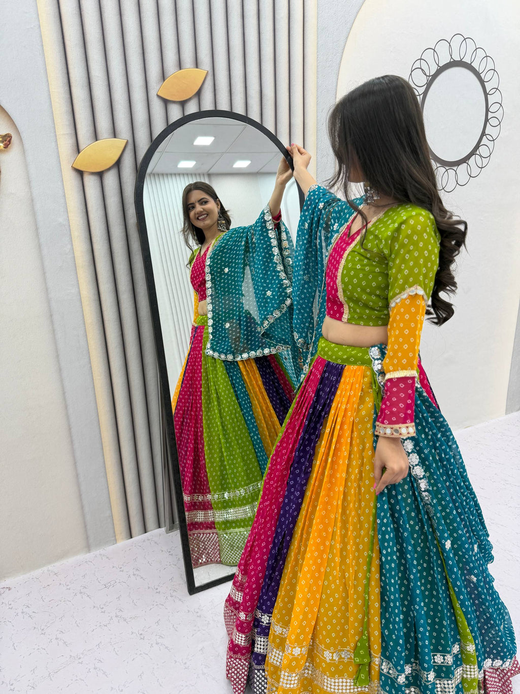 Anvi Georgette 7 MM Shivansh Lehenga Choli