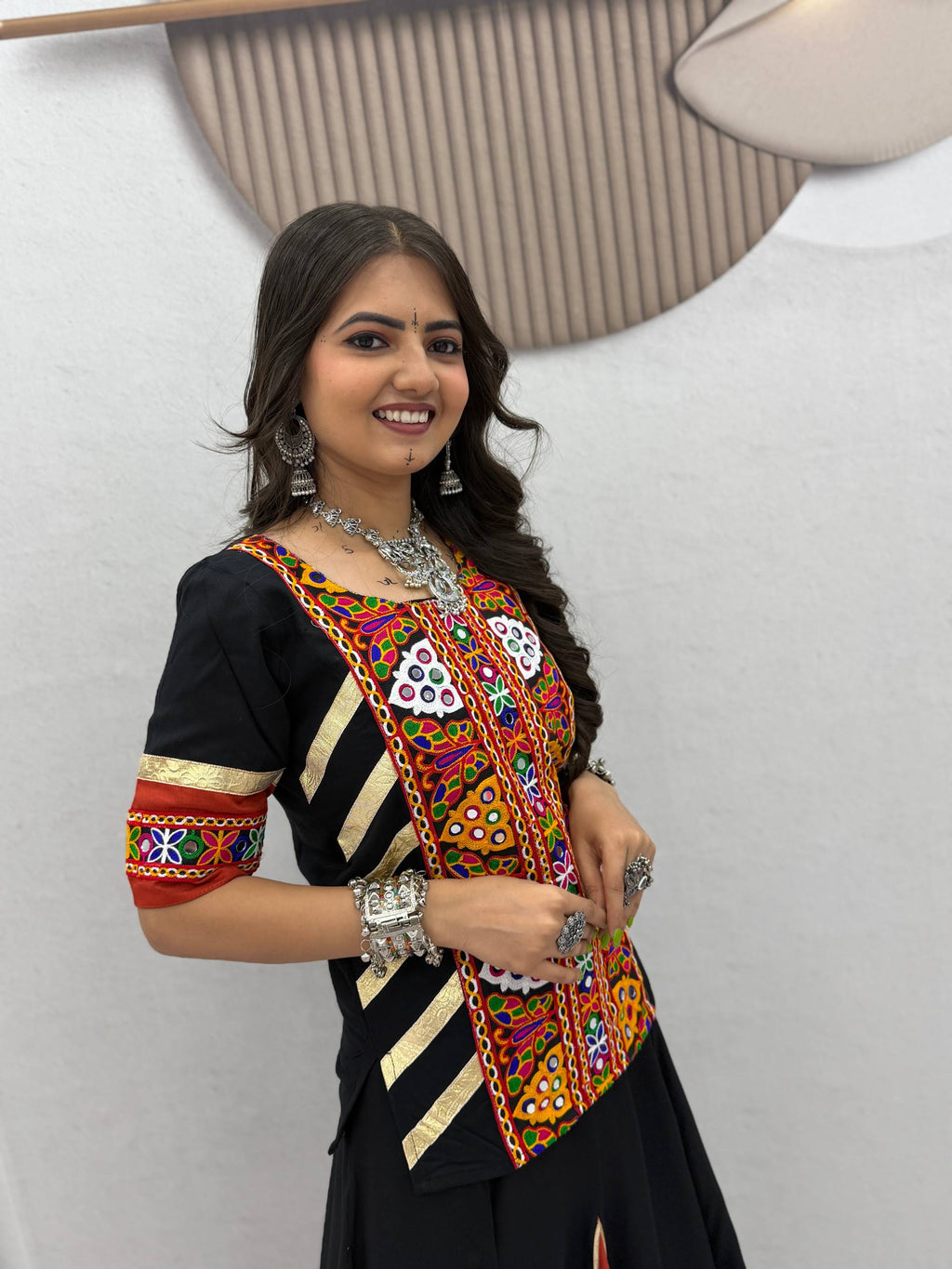 Zivika Pure Cotton Kediyu Lehenga Choli