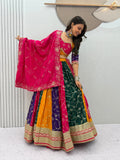 Tanirika Milky Silk Embroidery Lehenga Choli