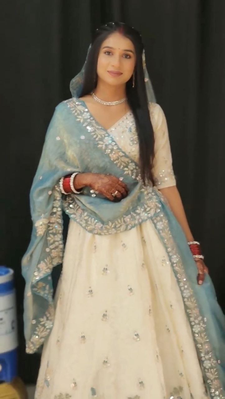 Ruhani Chinon Embroidery Lehenga Choli