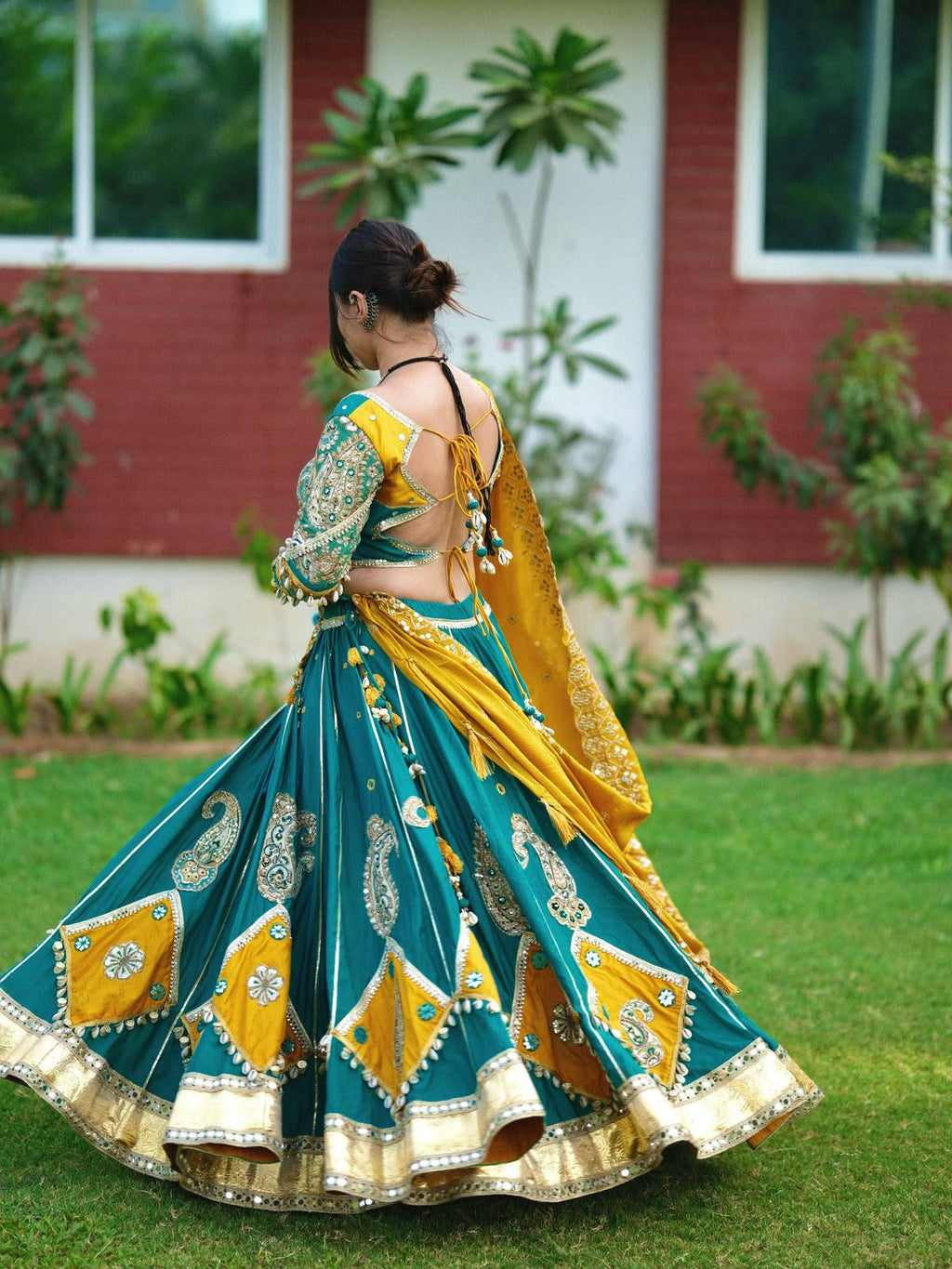 Mahjabeen Mirror Work Lehenga Choli
