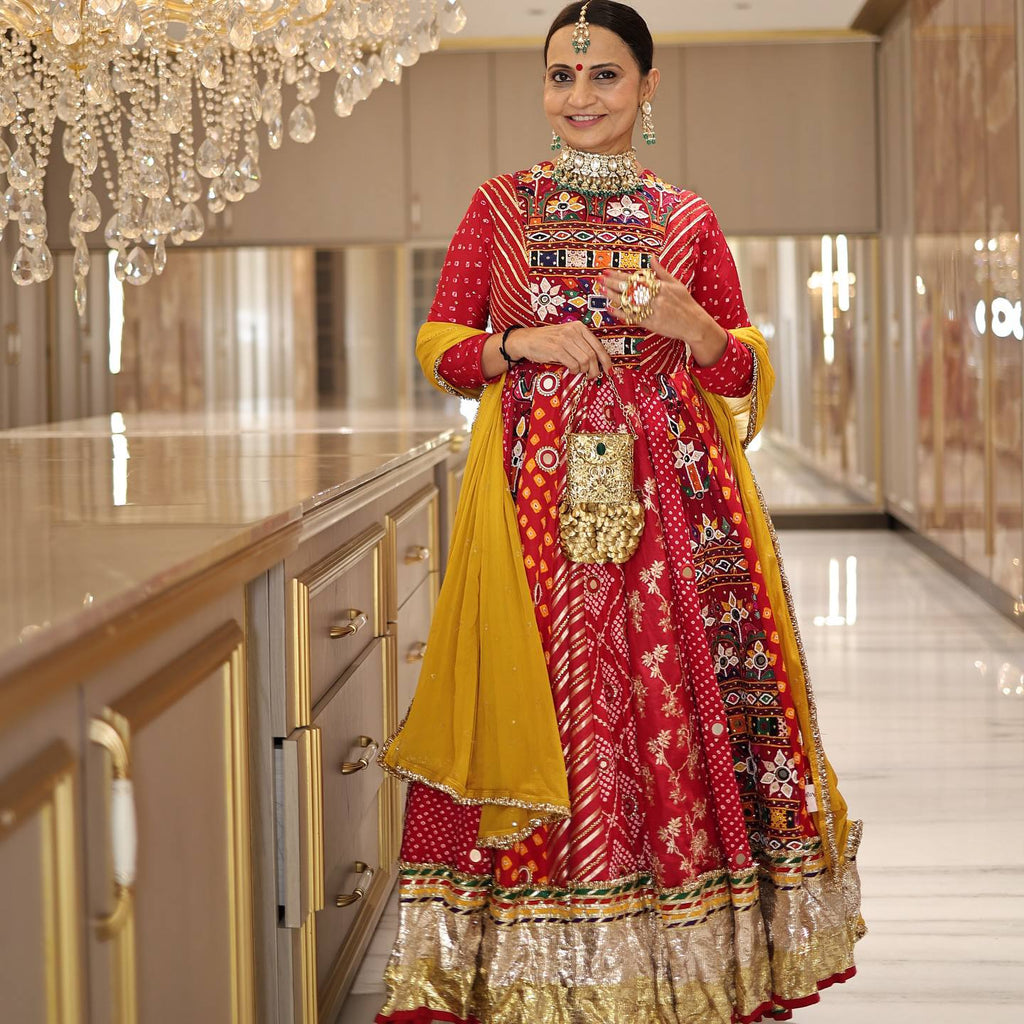 Ziyaara Mirror Work Lehenga Choli