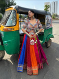 VAMIKA MIRROR WORK LEHENGA CHOLI