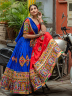 Rangoli Mirror Work Embroidered Lehenga Choli