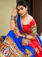 Rangoli Mirror Work Embroidered Lehenga Choli