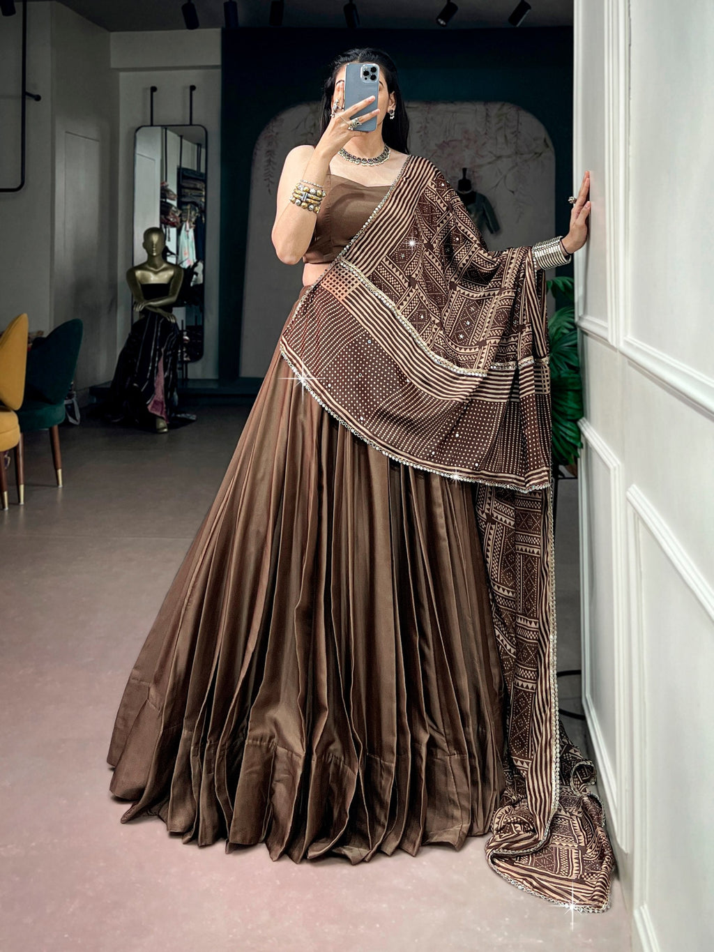 Avni Moonga Silk Lehenga Choli