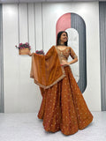 Aashrita Mosh Heavy Embroidery Sequin Lehenga Choli