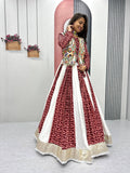 Saanvika Pure Cotton Gamathi Work Lehenga Choli
