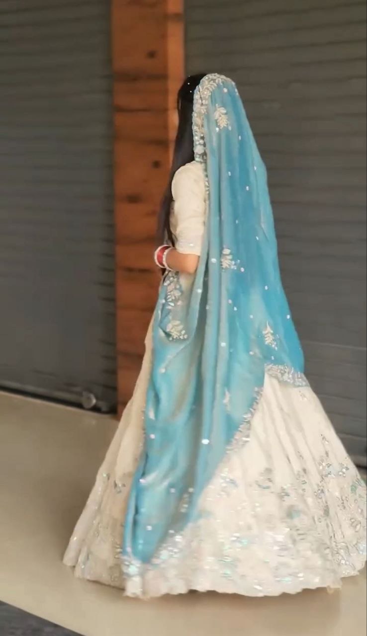 Ruhani Chinon Embroidery Lehenga Choli