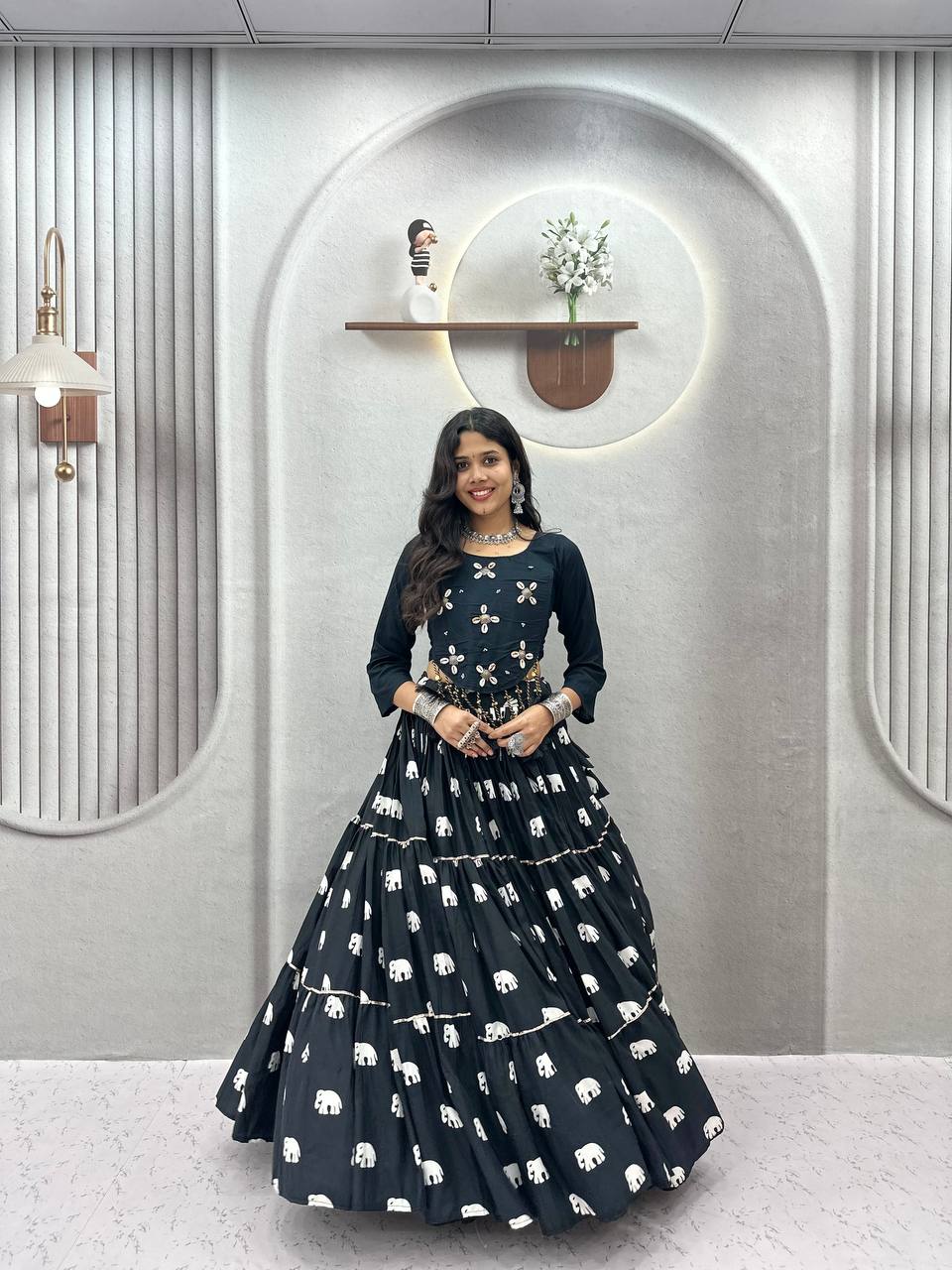 Kritika Pure Cotton Kodi Work Lehenga Choli