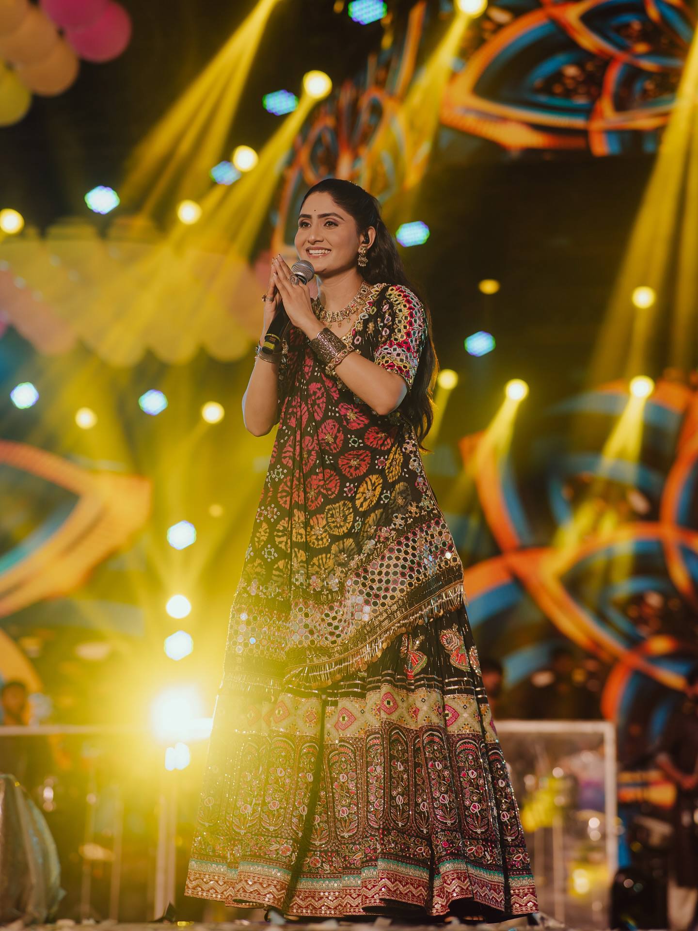 Nyraani Mirror Work Lehenga Choli