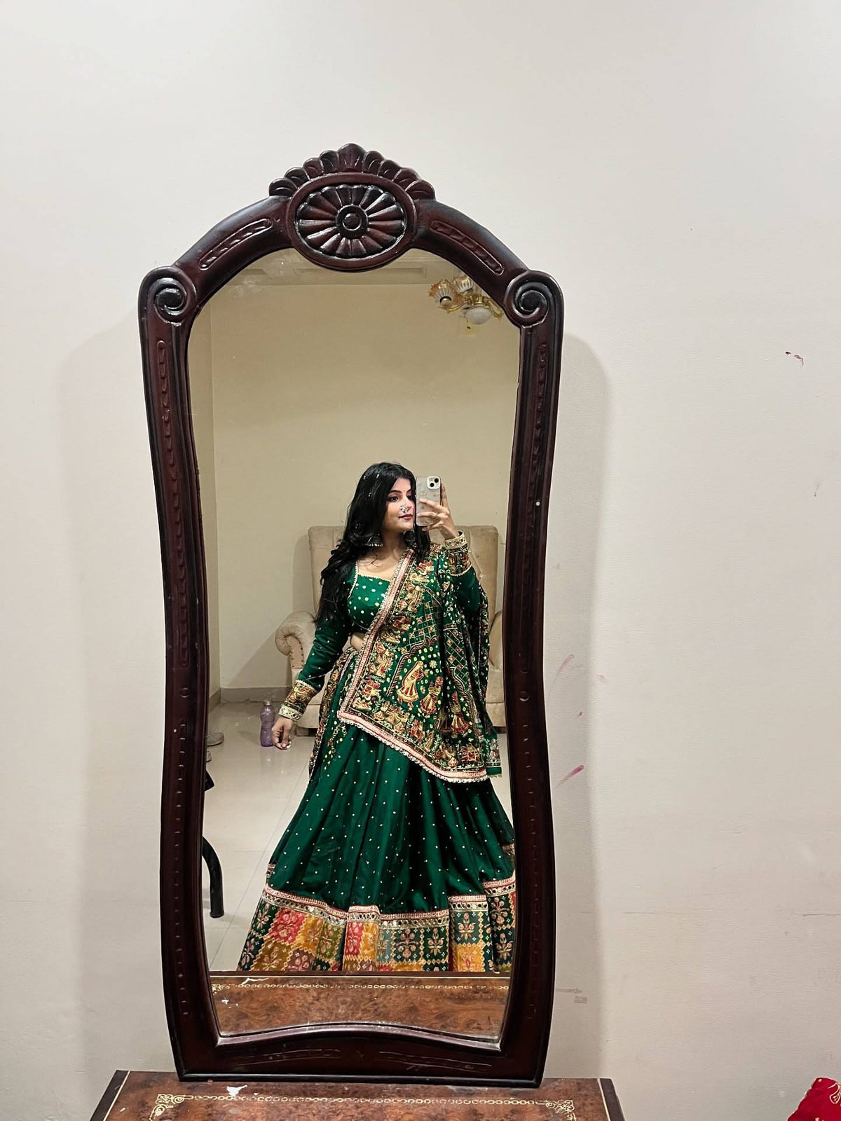 Nitara Mirror Work Lehenga Choli