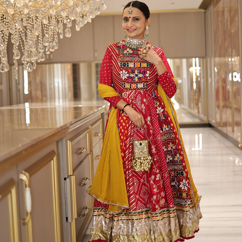 Ziyaara Mirror Work Lehenga Choli