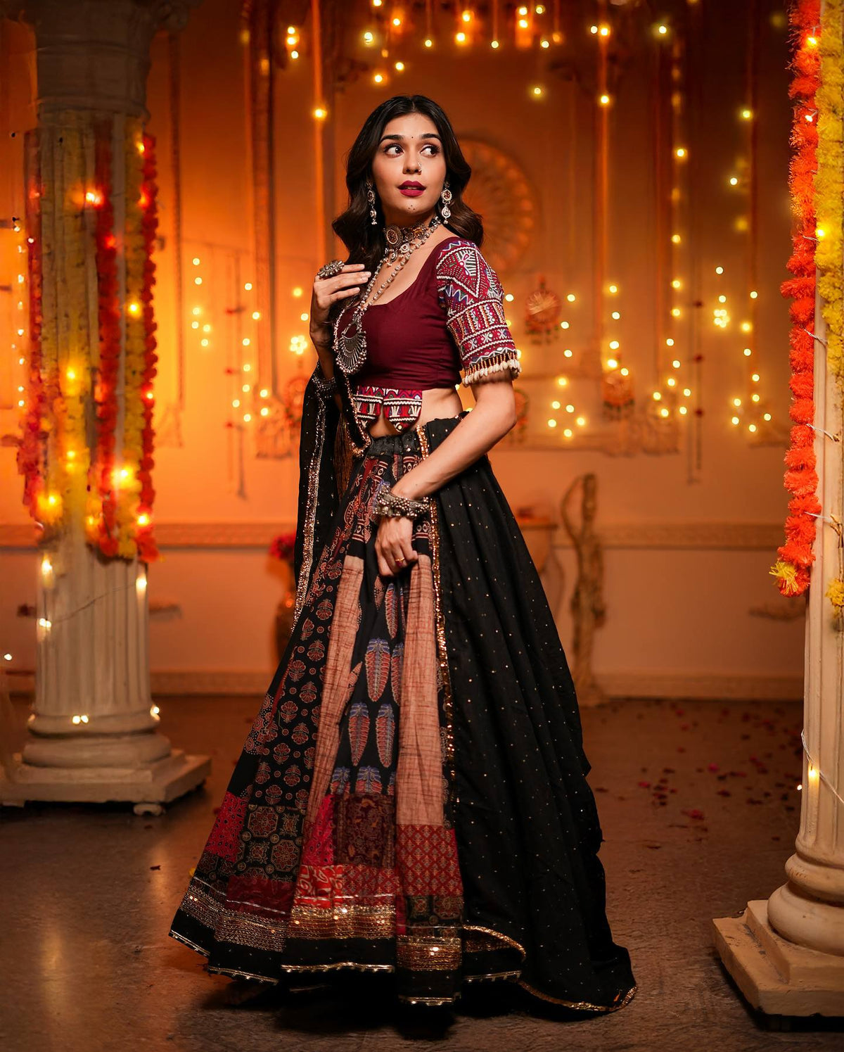 Aaradhya Garba Night Lehenga Choli