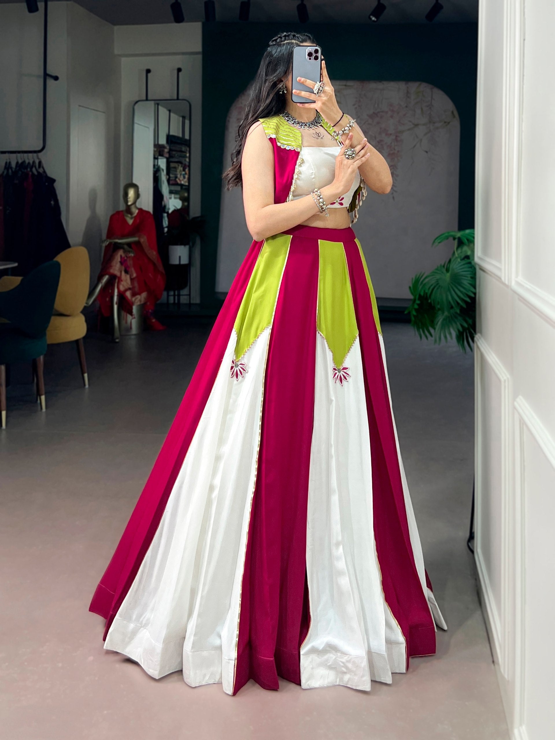 Myra Pure Rayon Lehenga