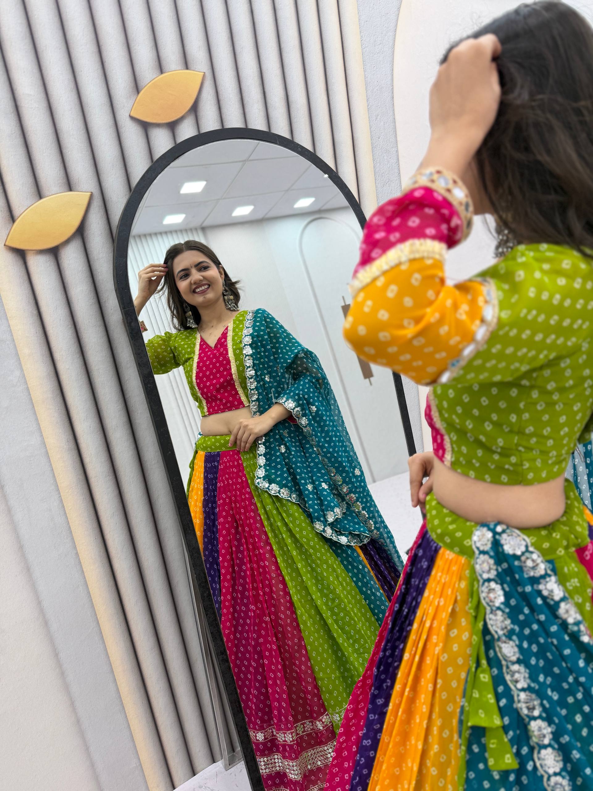 Anvi Georgette 7 MM Shivansh Lehenga Choli