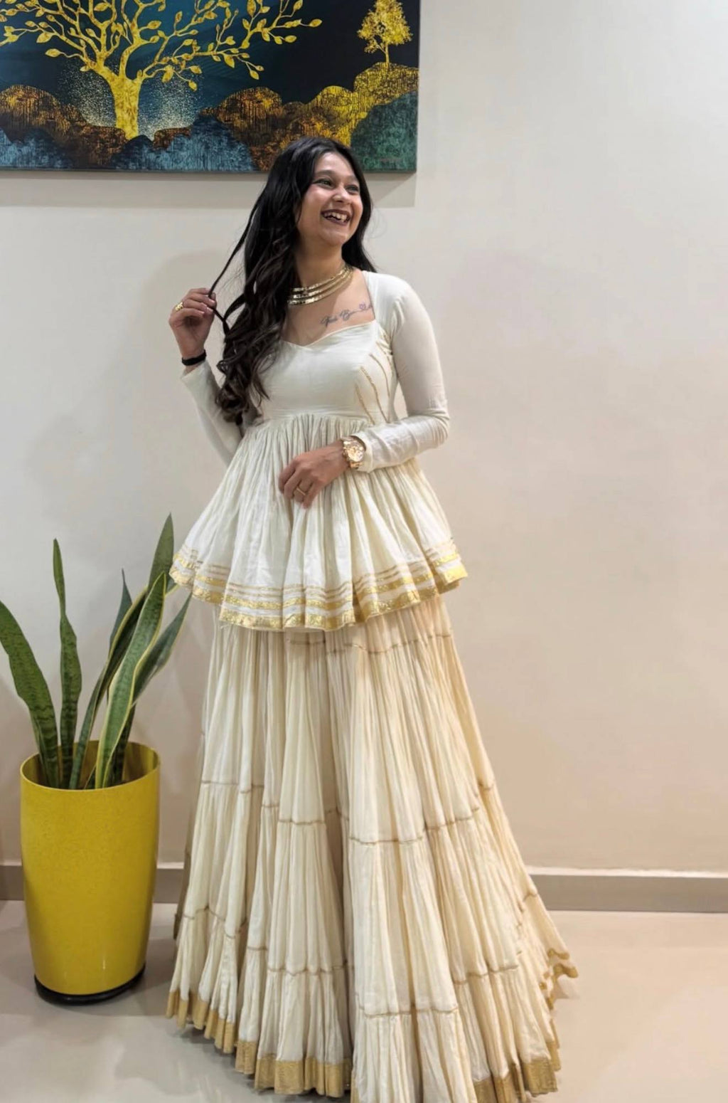 Shanaya Pure Cotton Kediyu Lehenga Choli