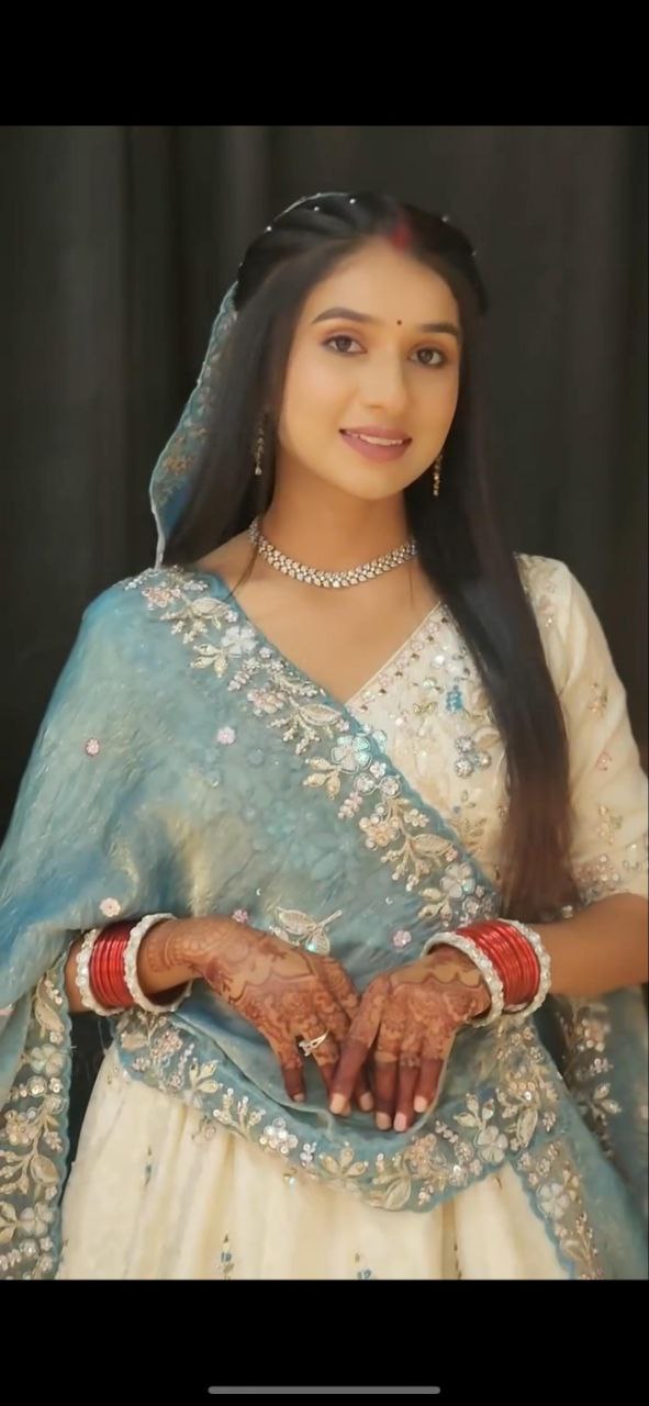 Ruhani Chinon Embroidery Lehenga Choli