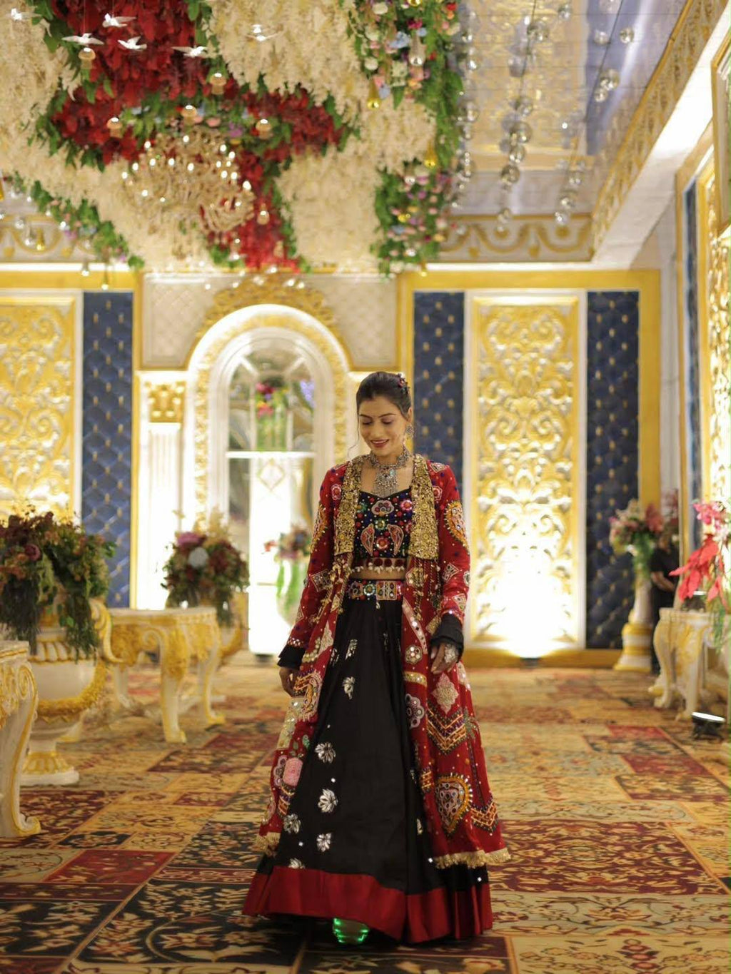 Ritambari Mirror Work Lehenga Choli