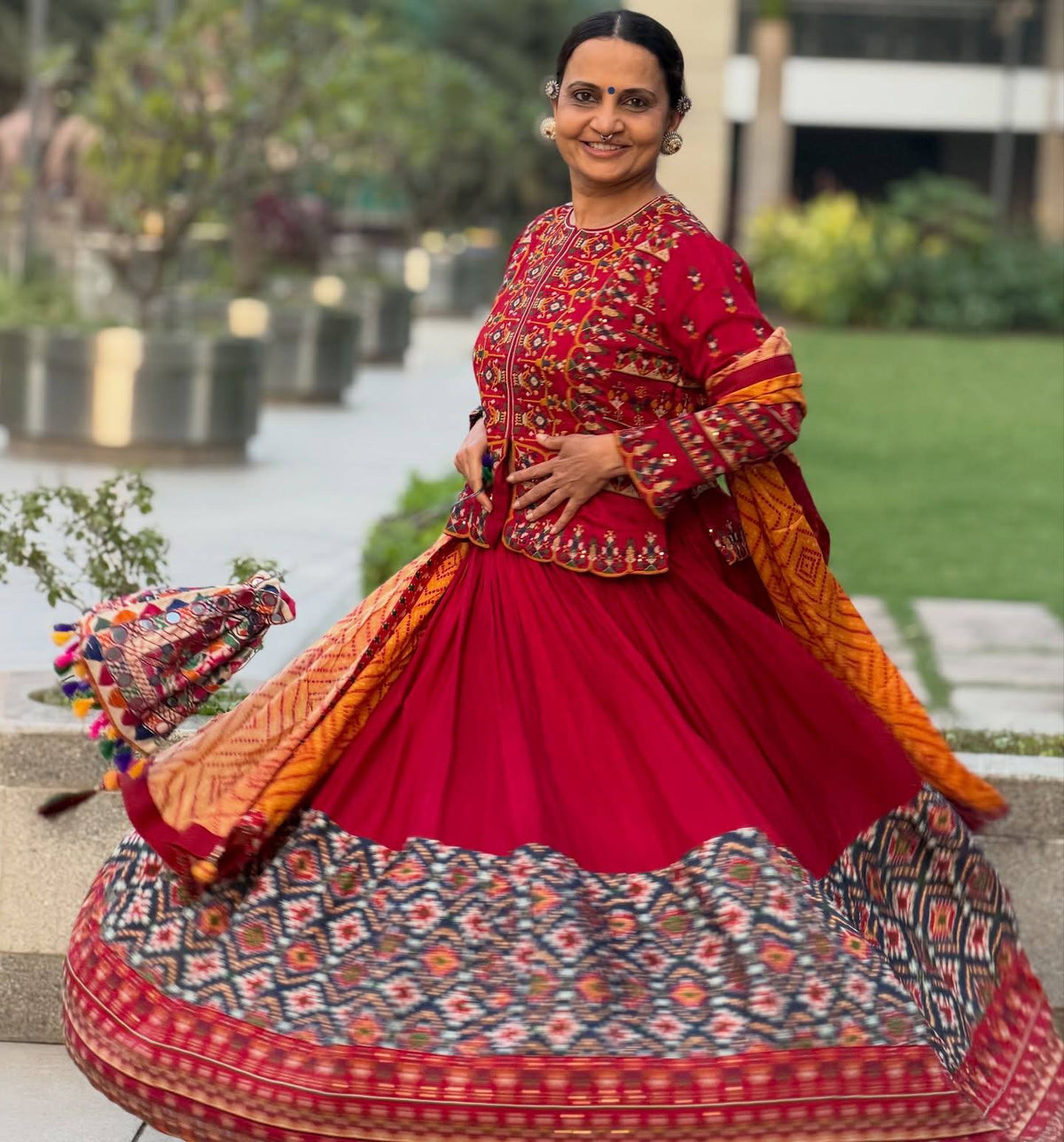 Padmika Mirror Work Lehenga Choli