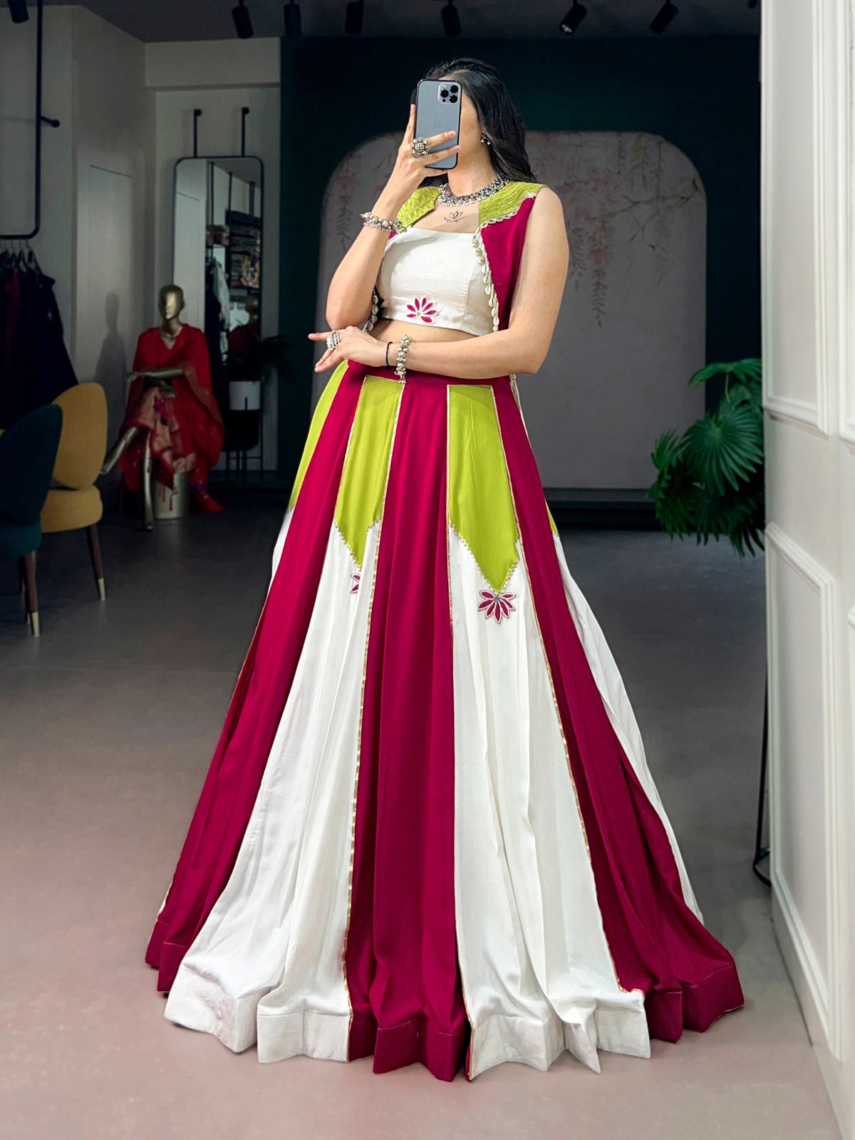 Myra Pure Rayon Lehenga