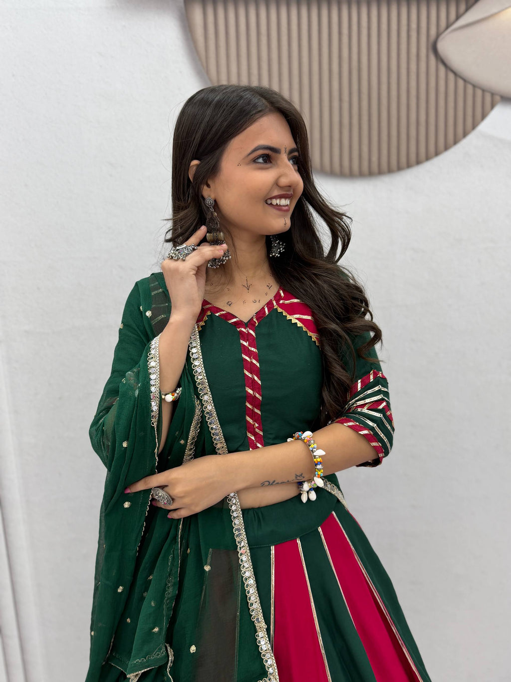 Riddhima Pure Cotton Hand Work Lehenga Choli
