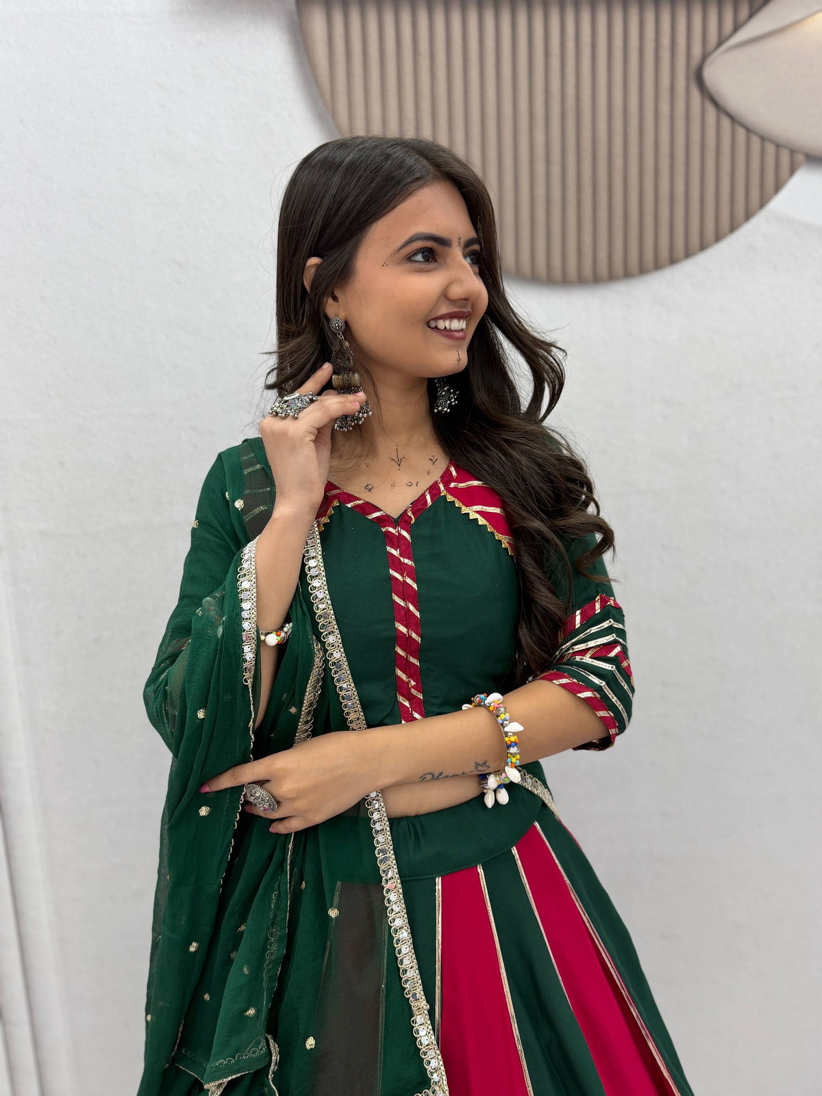Riddhima Pure Cotton Hand Work Lehenga Choli