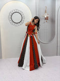 Riya Pure Cotton Hand Work Kediyu Lehenga Choli