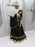 Inzara Fox Georgette Embroidery Lehenga Choli