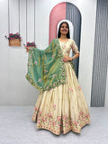 Aaradhya Chinon Heavy Embroidery Lehenga Choli