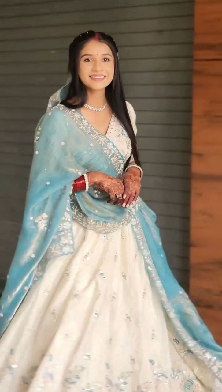 Ruhani Chinon Embroidery Lehenga Choli