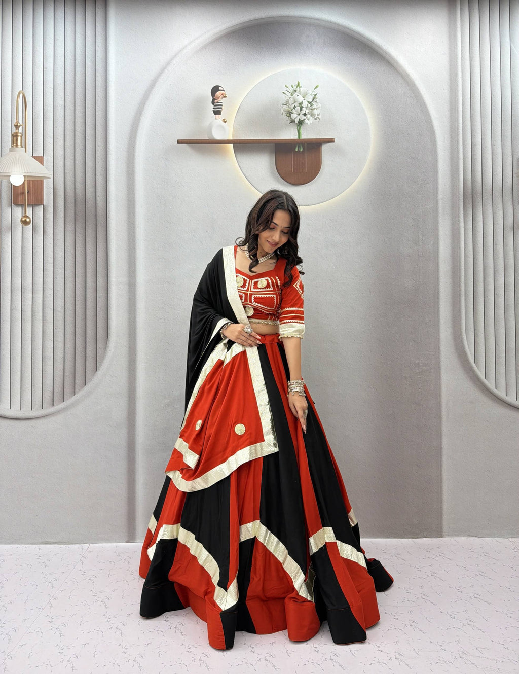 Varnika Pure Cotton Gota Patti Lehenga Choli