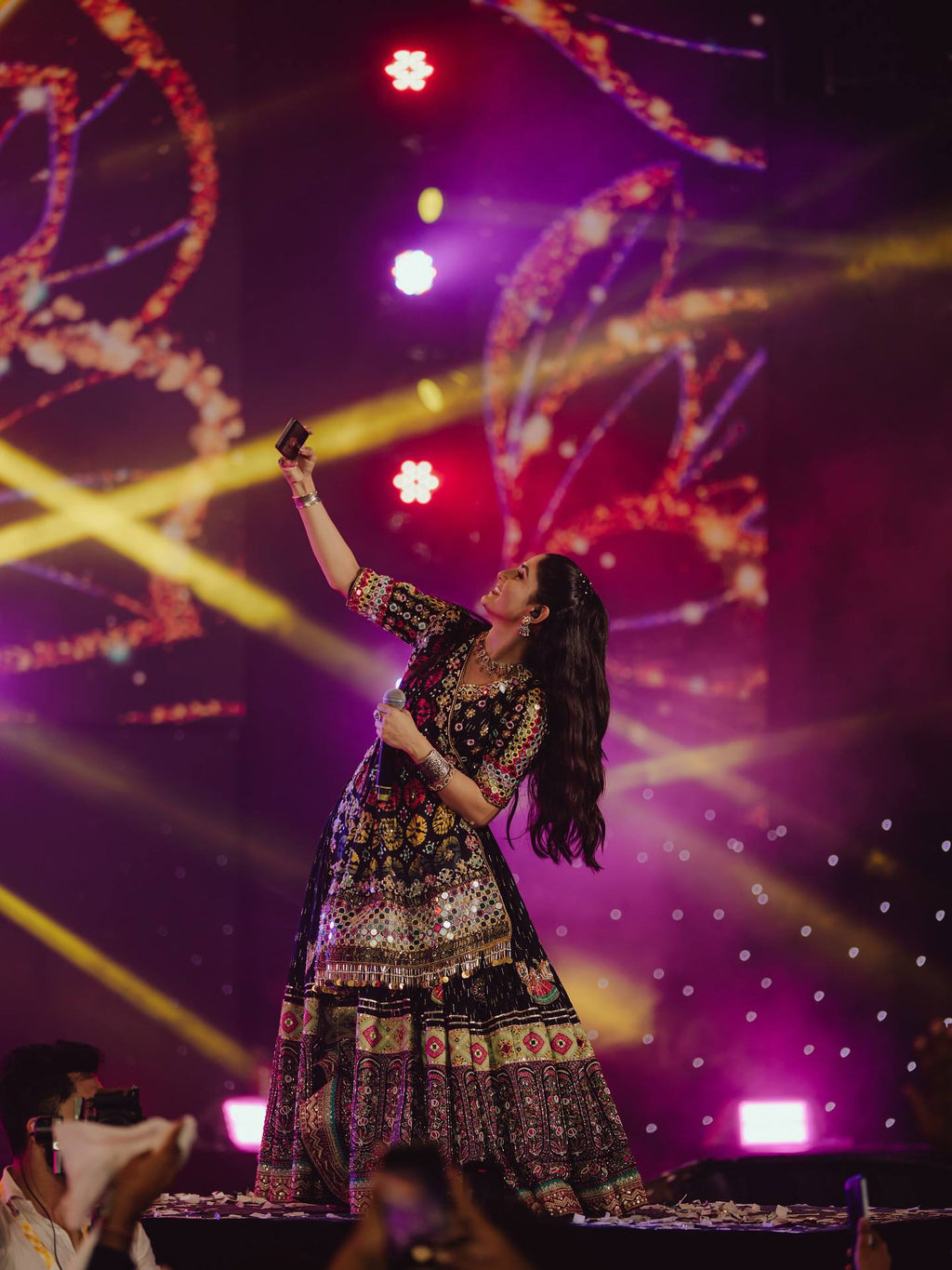Nyraani Mirror Work Lehenga Choli