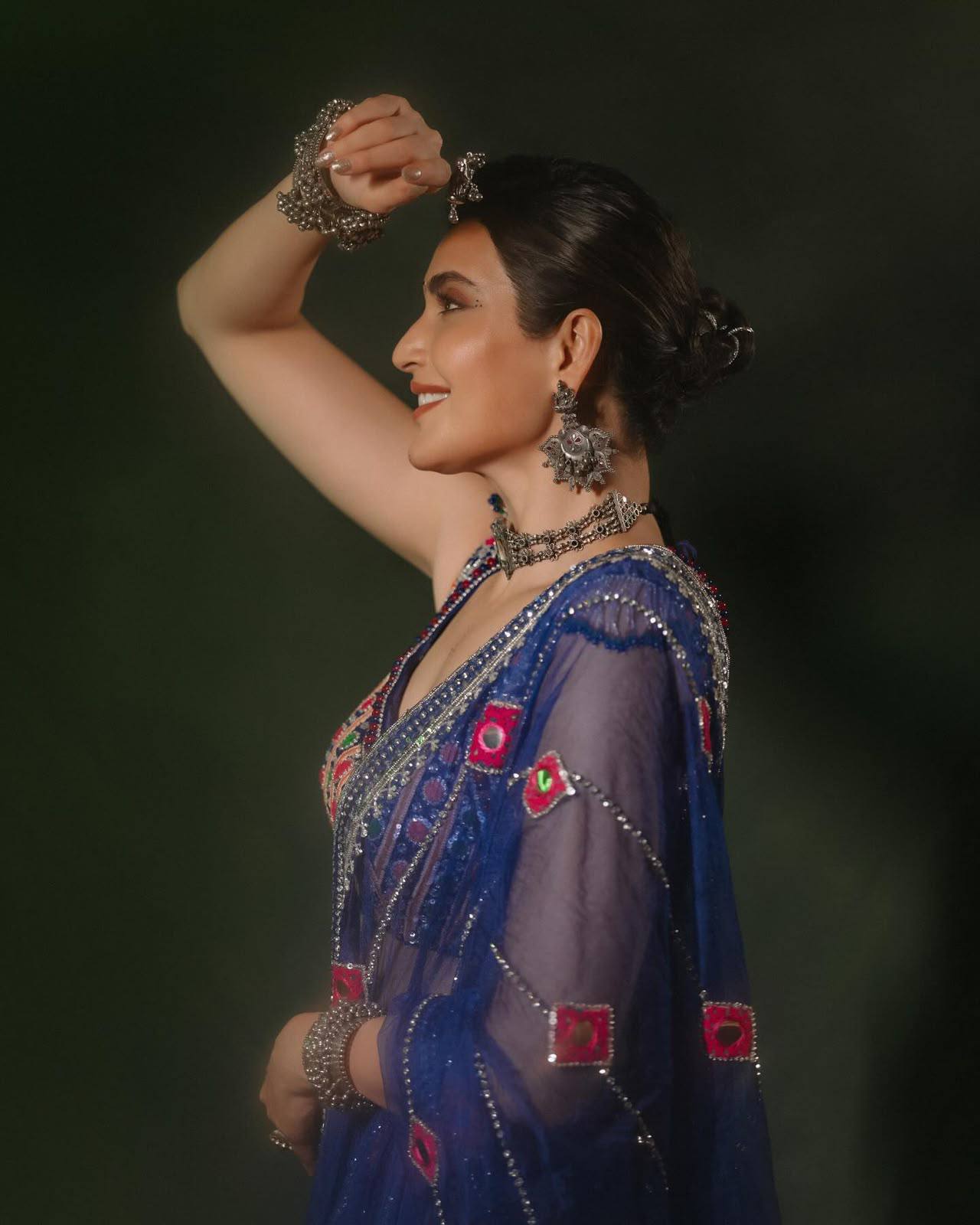 Navrooh Mirror Work Lehenga Choli