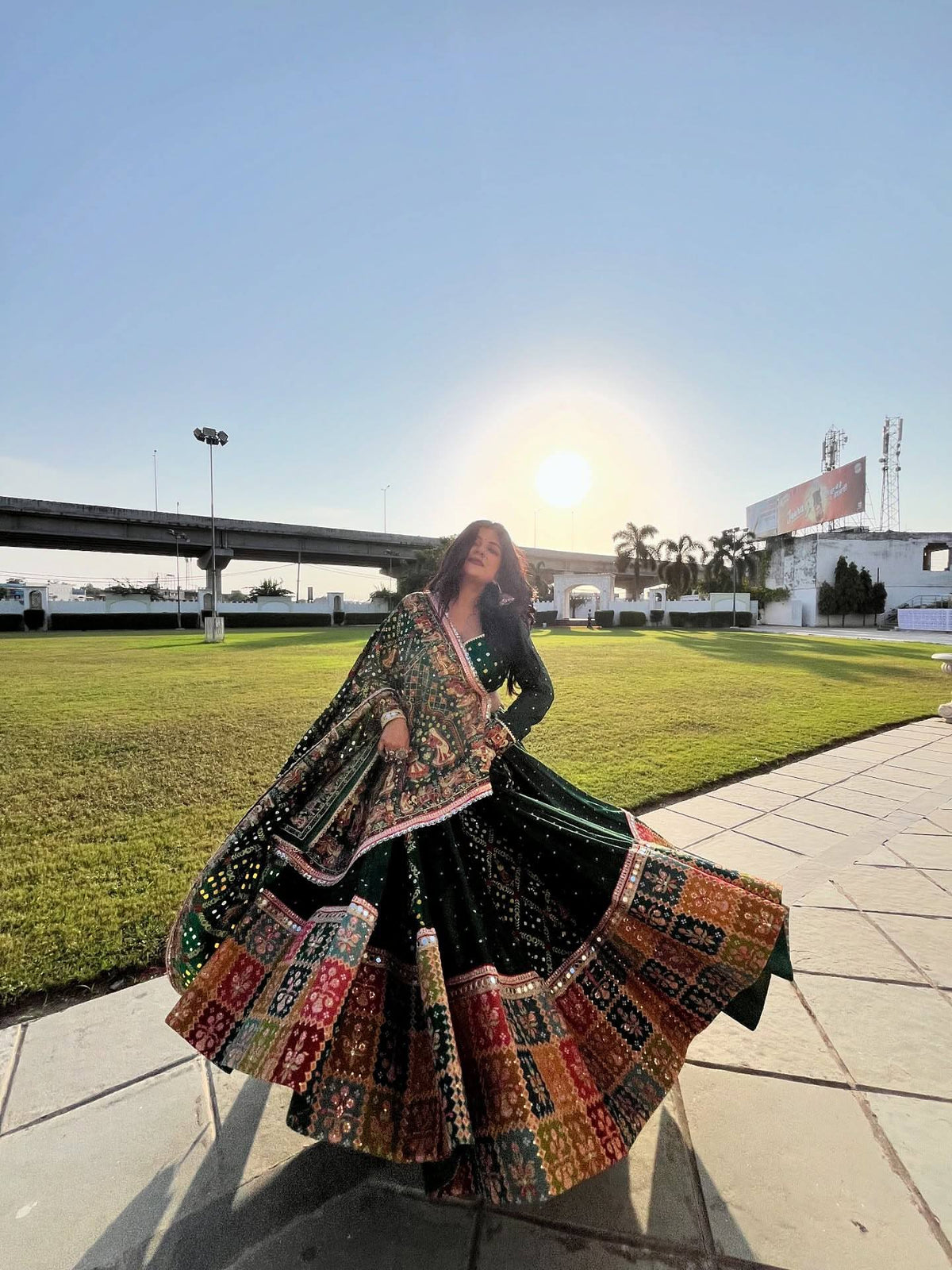 Nitara Mirror Work Lehenga Choli
