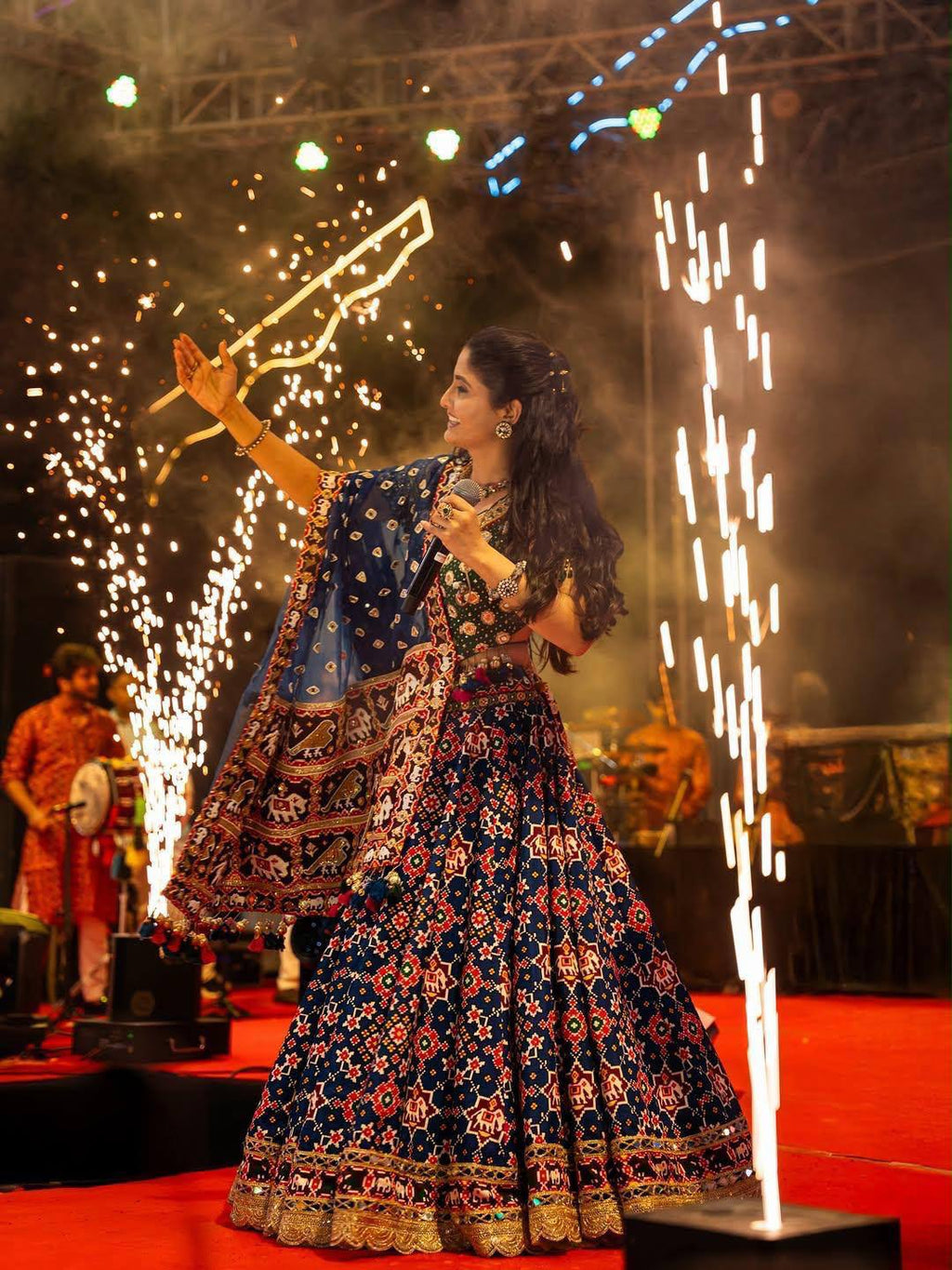 Jahanara Mirror Work Lehenga Choli