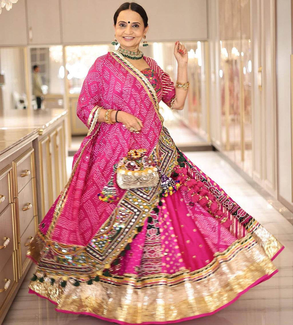 Hridya Mirror Work Lehenga Choli