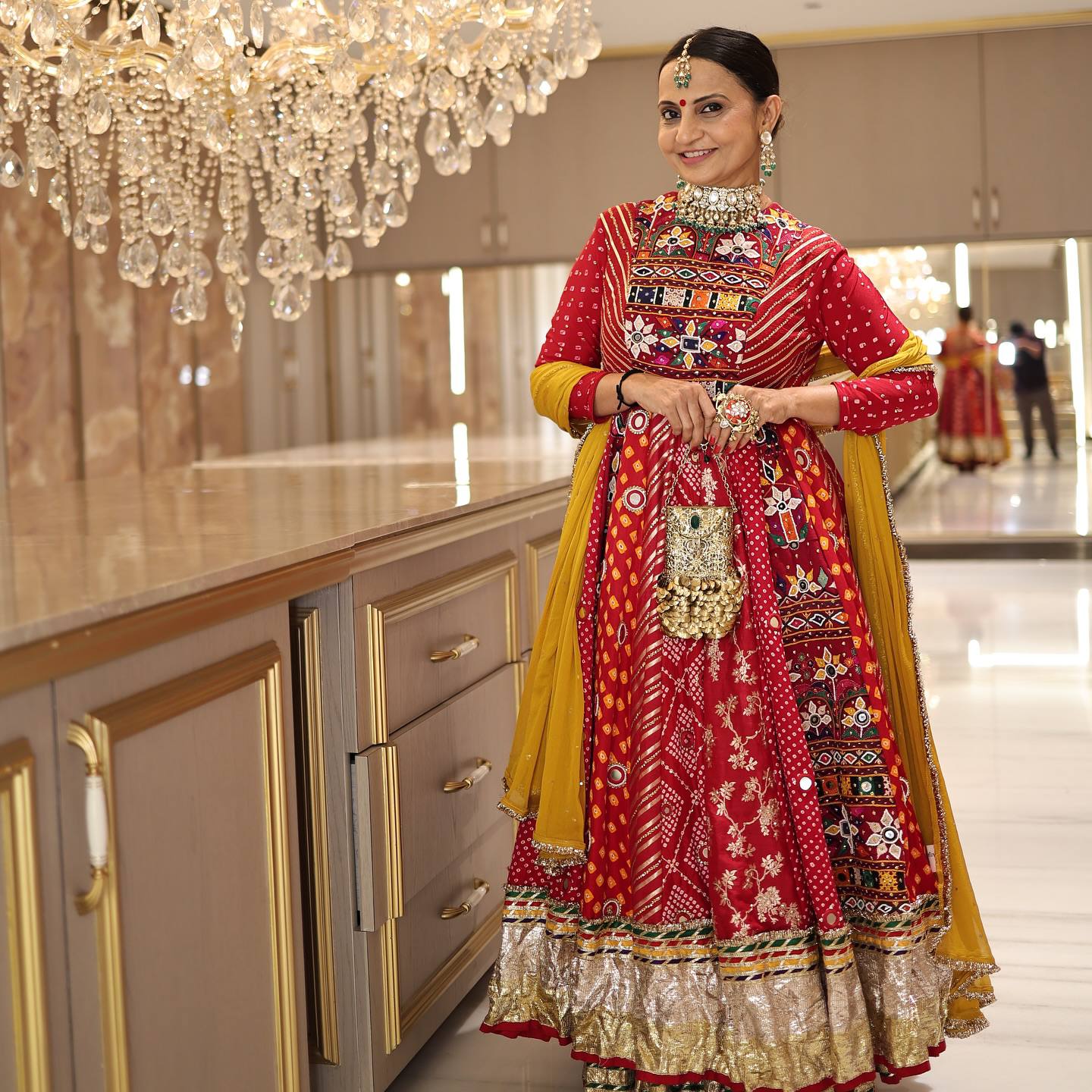 Ziyaara Mirror Work Lehenga Choli