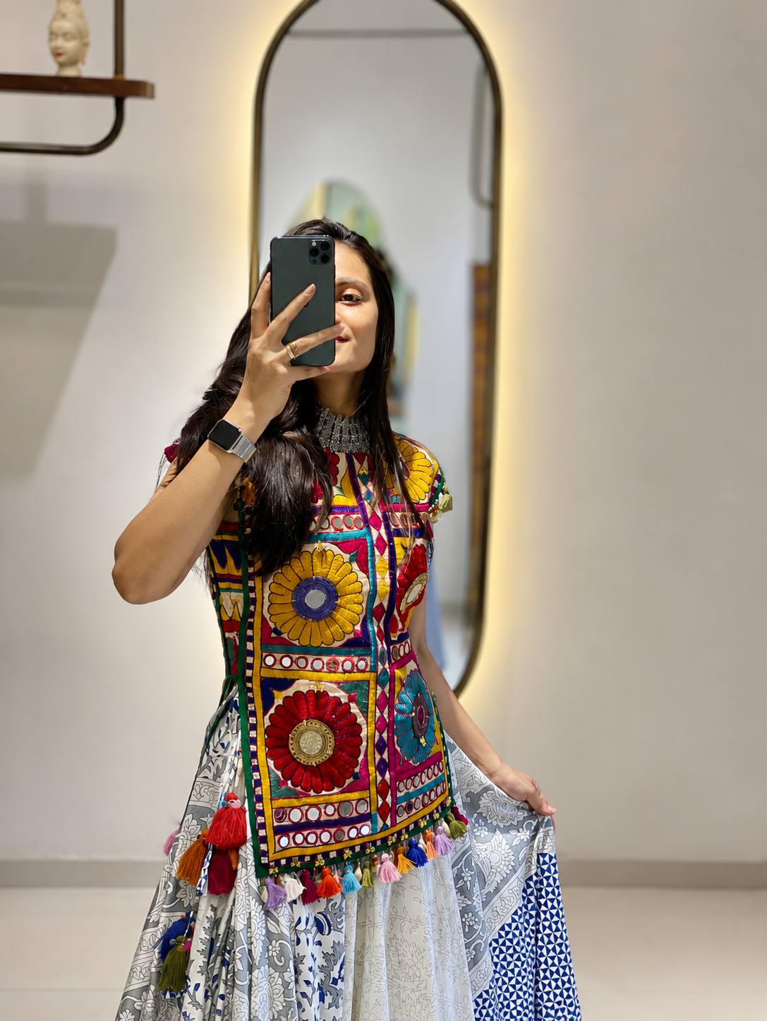 Aisha Gota Patti Lehenga Choli