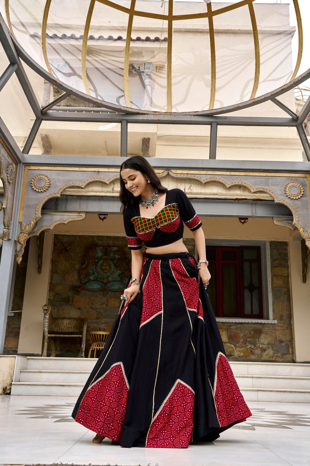 Kiara Rayon Printed Lehenga
