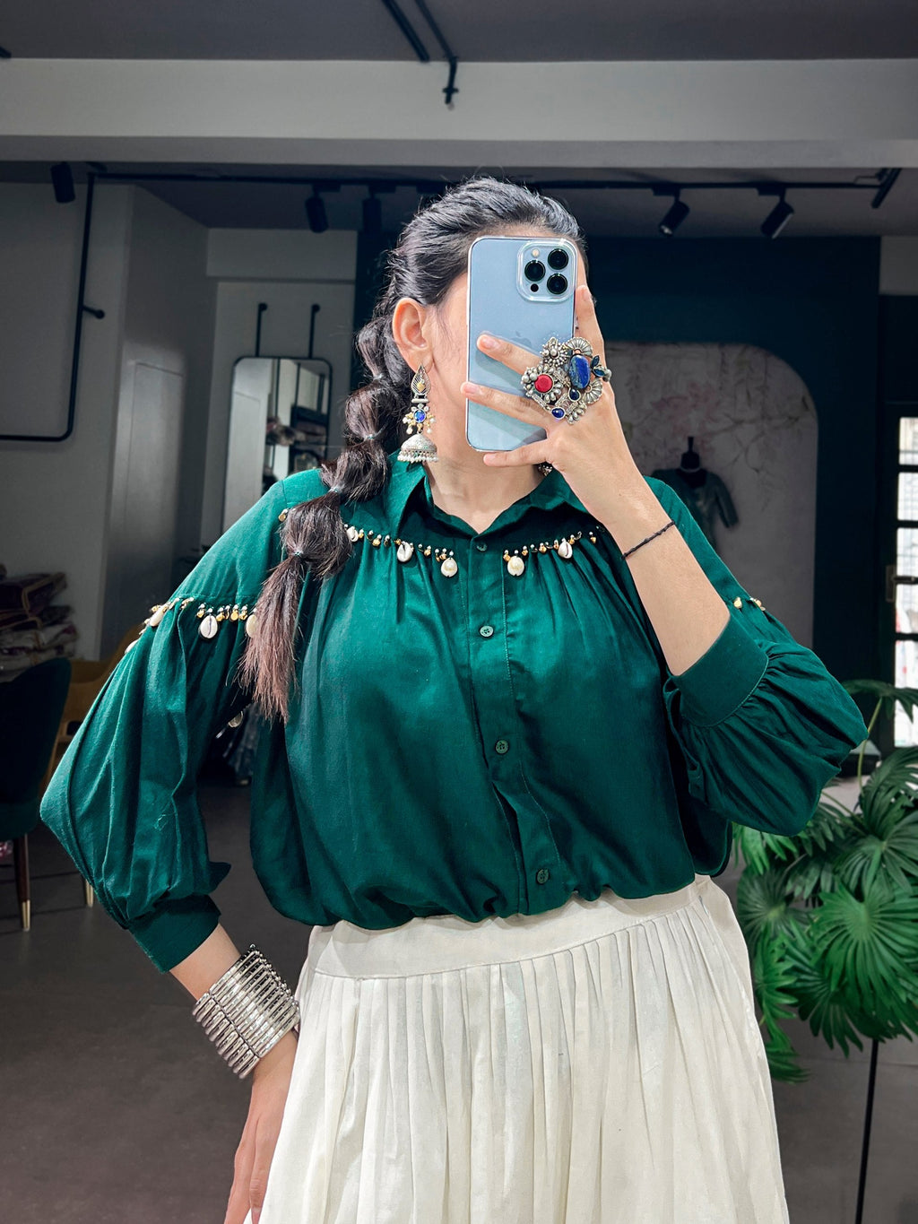 Meera Khadi Cotton Lehenga Choli